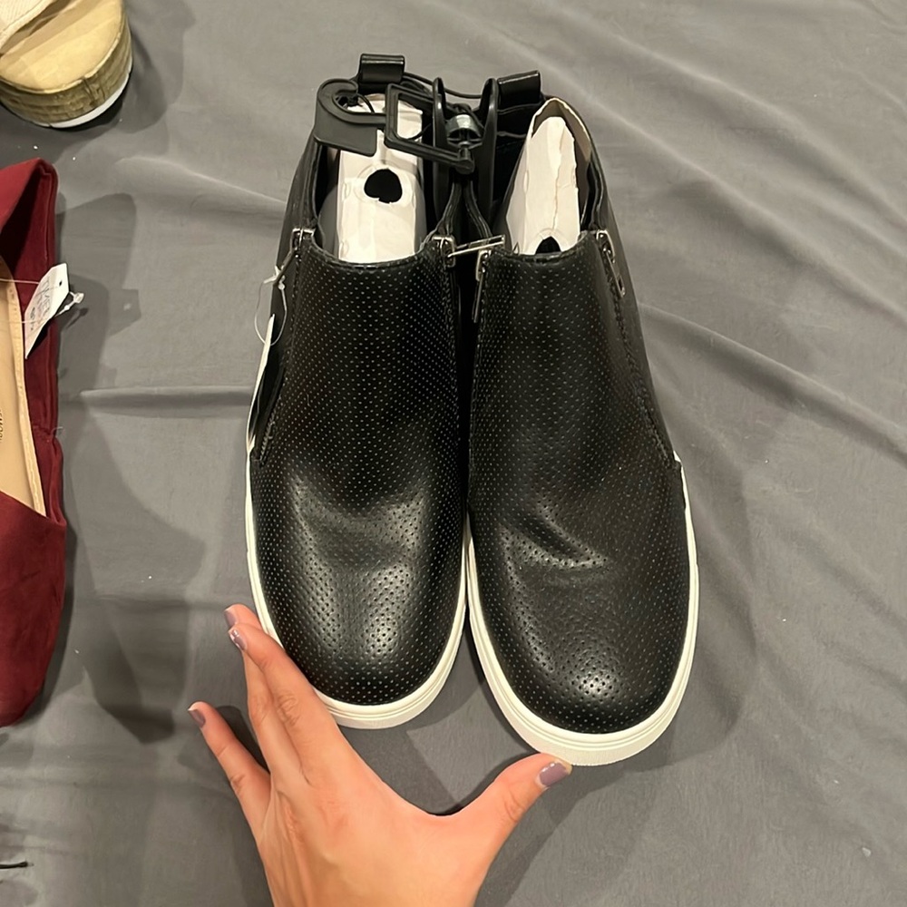 New With Tags Time And Try High Top Sneakers $20 - image 1